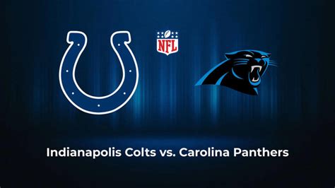 colts panthers prediction|Colts vs Panthers Week 9: Game preview, odds, and predictions .